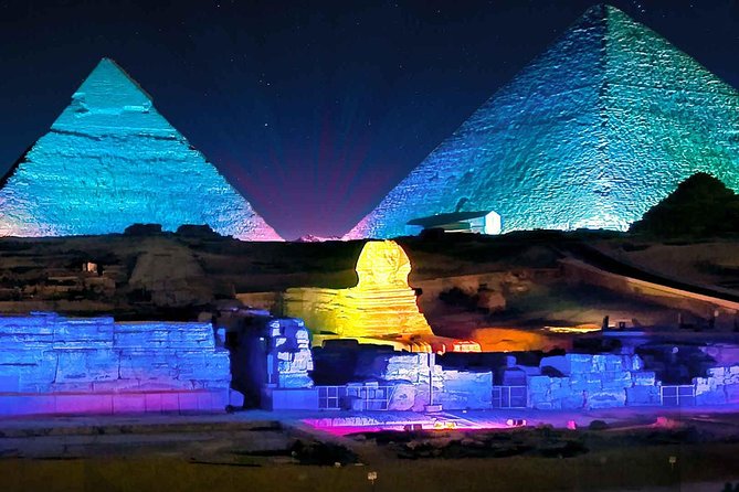 Pyramids in Night